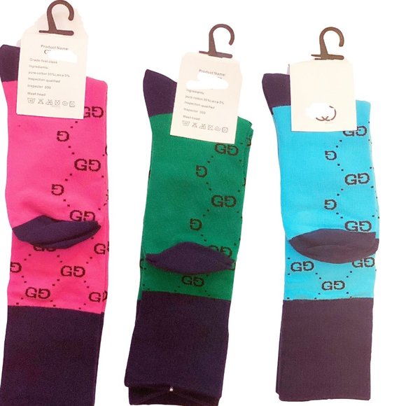 Logo Print Socks - Picture 2 of 2